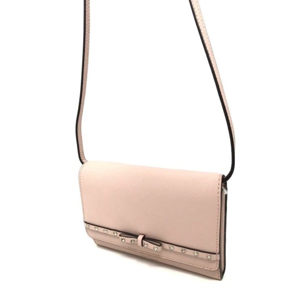 Kate Spade New York Women's Laurel Way Jeweled Leather Bag Warm Vellum, - Picture 4 of 5